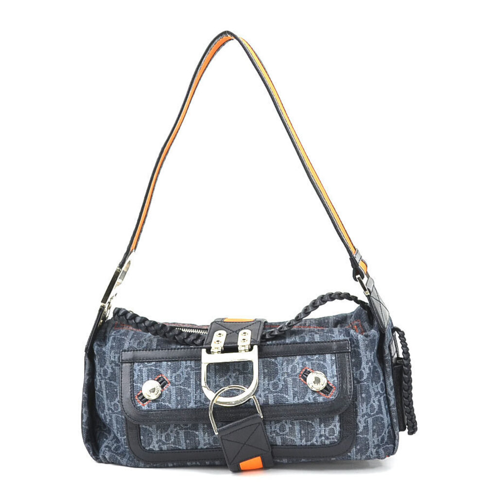Christian Dior Flight Denim Shoulder Bag ange